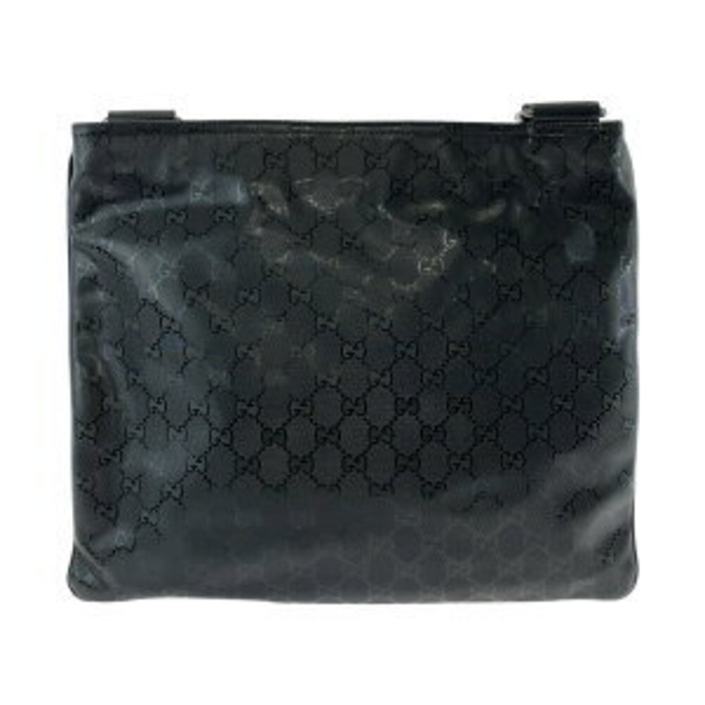 Gucci bag shoulder messenger black GG Imprime